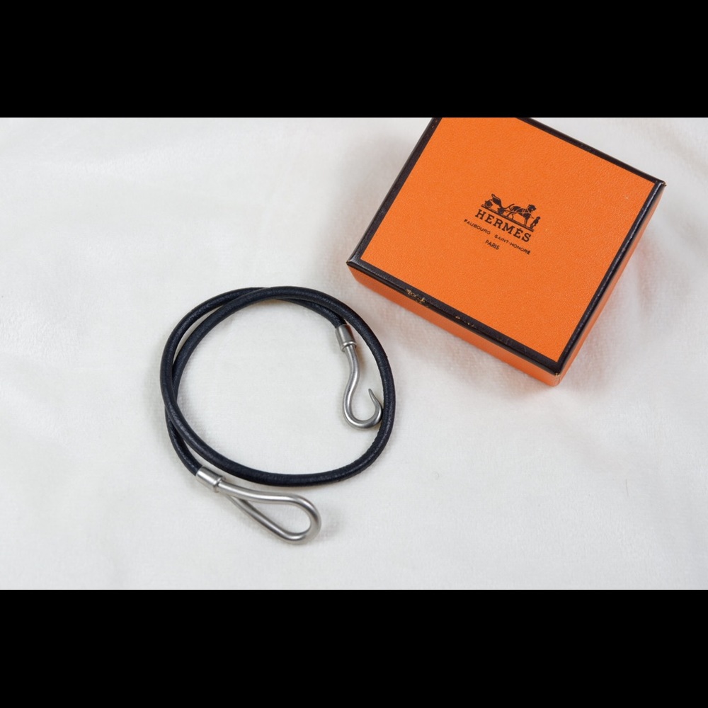 Hermès Leather Choker/Bracelet